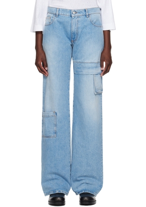 1017 ALYX 9SM Blue Oversized Jeans