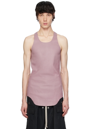 Rick Owens Pink Scoop Neck Tank Top