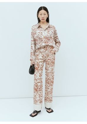 Rejina Pyo Nemy Denim Pants - Woman Pants White Uk - 10