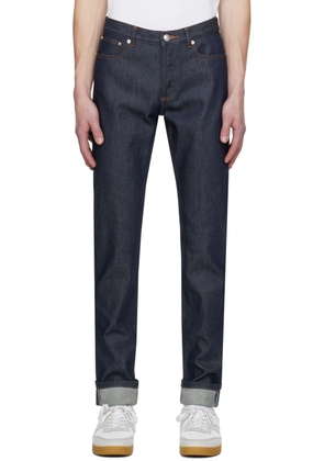 A. P.C. Indigo Petit New Standard Jeans