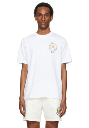Casablanca White 'Casa Way' T-Shirt
