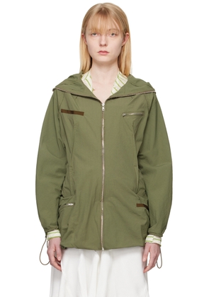 Talia Byre Khaki Hooded Jacket