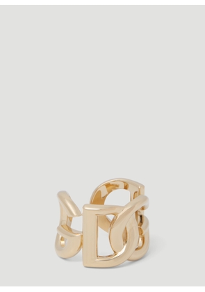 Dolce & Gabbana Dg Logo Ring - Man Jewellery Gold M