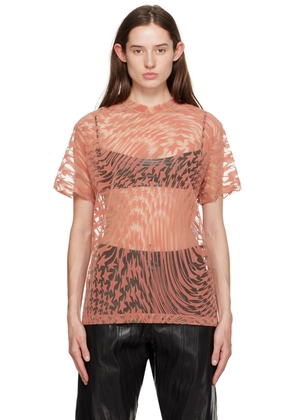 Mugler Pink Star T-Shirt