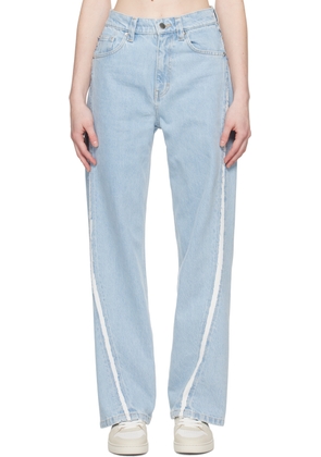 Axel Arigato Blue Studio Stripe Jeans