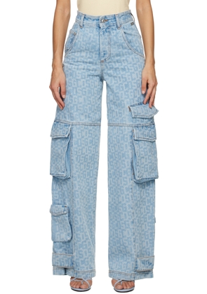 GCDS Blue Ultracargo Jeans