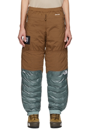 UNDERCOVER Brown & Blue The North Face Edition Down Trousers