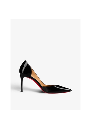 Womens Christian Louboutin Iriza 85 Patent-Leather Courts