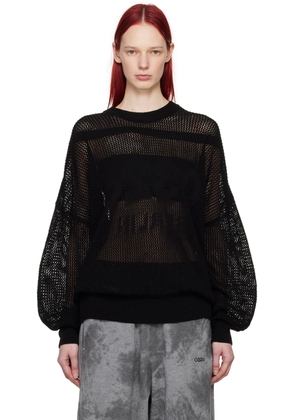 032c Black Selfie Sweater