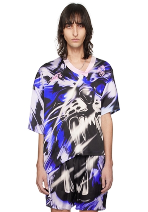 Gerrit Jacob Blue Printed T-Shirt