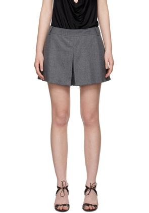 TOM FORD Gray Tailored Pleated Shorts