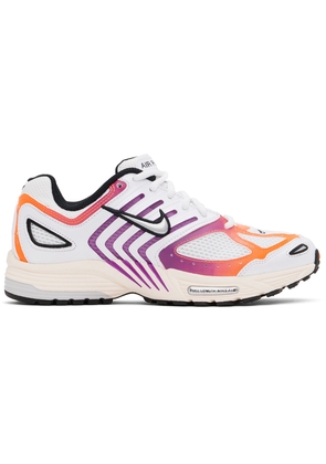 Nike White & Orange Air Pegasus 2005 Sneakers