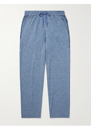 Lululemon - Straight-Leg Stretch Recycled-Jersey Sweatpants - Men - Blue - S
