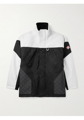 Casablanca - Panelled Ripstop and Shell Down Ski Jacket - Men - Black - S