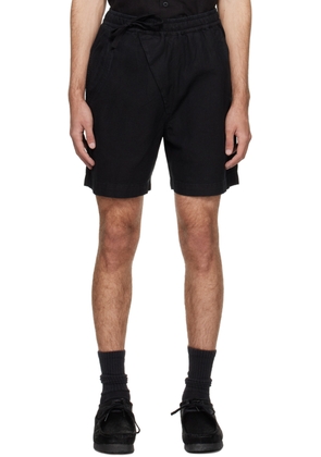 Maharishi Black Asym Shorts