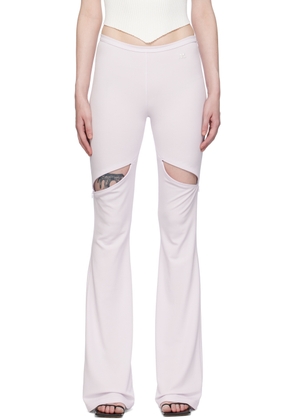 Courrèges Purple Ellipse Trousers