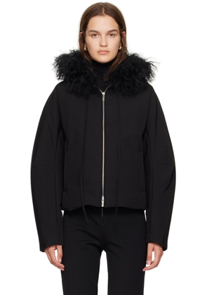 Ferragamo Black Zip Jacket