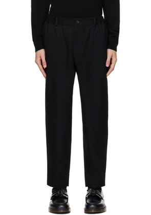Comme des Garçons Homme Deux Black Wool Trousers