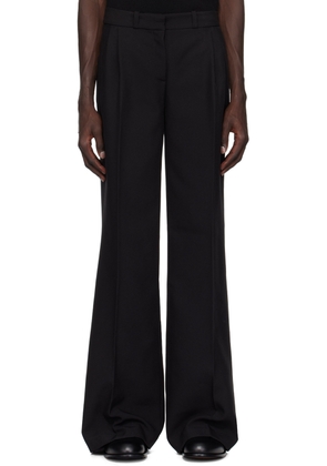 Coperni Black Wide Leg Tailored Trousers