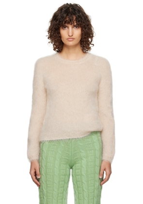 Marni Beige Fuzzy Wuzzy Sweater