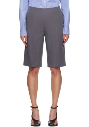 Dries Van Noten Taupe Wool Shorts