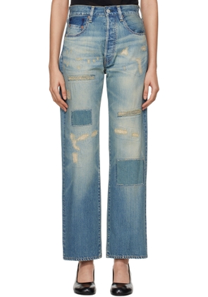 Junya Watanabe Blue Levi's Edition Customized Jeans