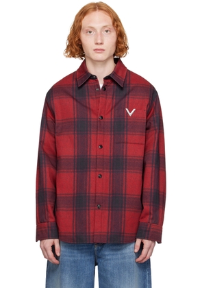 Valentino Red Check Shirt