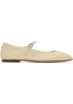 Aeyde Off-White Uma Ballerina Flats