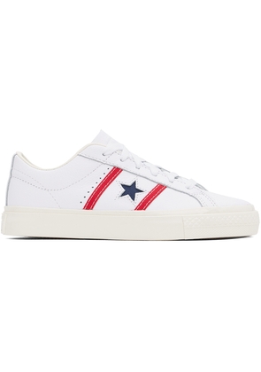 Converse White One Star Academy Pro Leather Low Top Sneakers