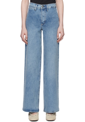 rag & bone Blue Straight Epic Hadley Jeans