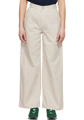 Carhartt Work In Progress Beige Jens Trousers
