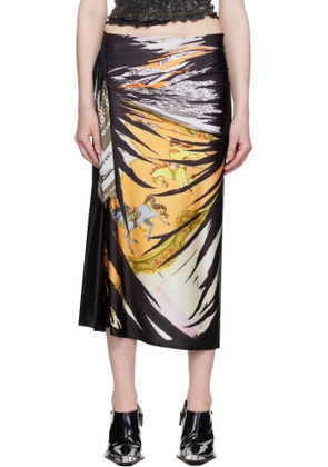 Diesel Multicolor O-Pary Midi Skirt
