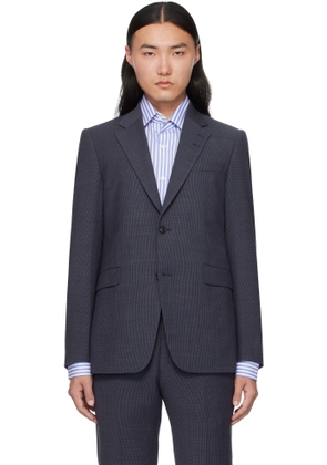 Tiger of Sweden Navy & Gray Justin Blazer