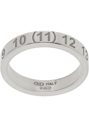 Maison Margiela Silver Number Reference Ring