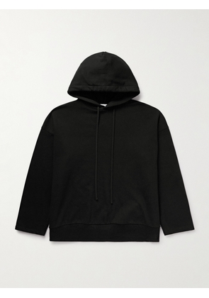 The Row - Stanley Cotton and Cashmere-Blend Jersey Hoodie - Men - Black - S