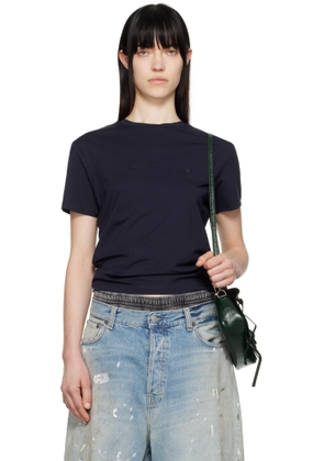 Acne Studios Navy Regular Fit T-shirt
