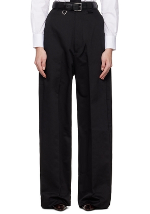 WILLY CHAVARRIA Black Cholo Chino Trousers