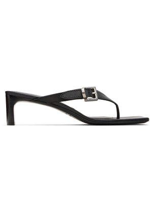 Balenciaga Black Bel Air Heeled Sandals