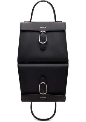 Pushbutton Black Decalcomanie Bag