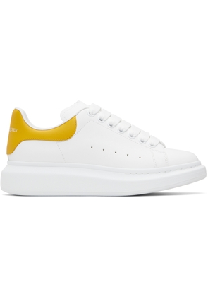 McQueen White & Yellow Oversized Sneakers