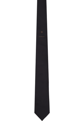 Givenchy Black 4G 'Givenchy' Tie