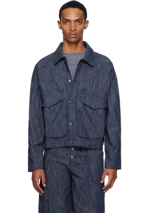 _J. L - A. L_ Blue Mantle Denim Jacket