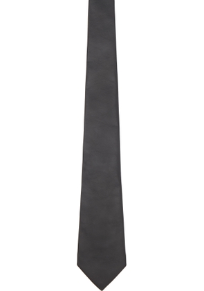 Bottega Veneta Brown Smooth Lambskin Tie