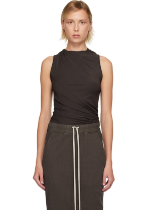 Rick Owens Lilies Brown Concordians Luna Top
