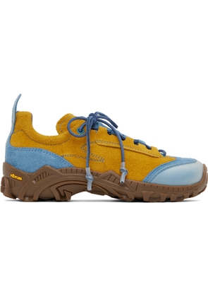 OUR LEGACY Blue & Tan Gabe Sneakers