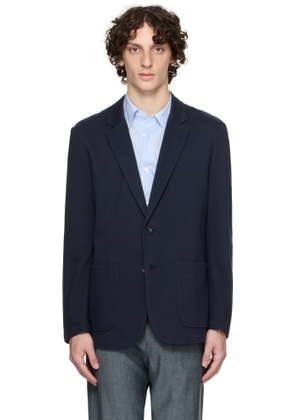 rag & bone Navy Butler Patch Pocket Blazer