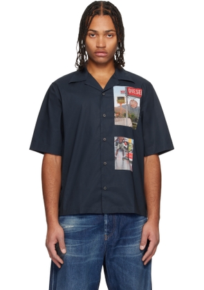 Diesel Navy S-Brack-A-Ajfy Shirt