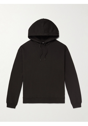 NN07 - David Organic Cotton-Jersey Hoodie - Men - Brown - S