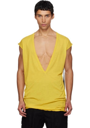 Rick Owens DRKSHDW Yellow Concordians Dylan T-shirt