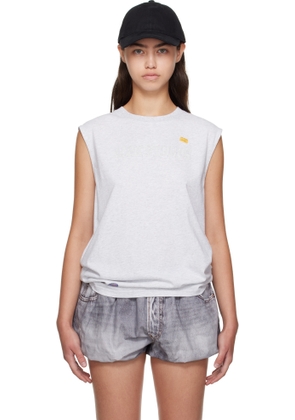 Acne Studios Gray Logo Tank Top